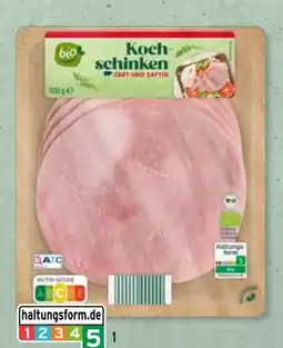 Aldi Süd Bio Smiley Kochschinken Angebot