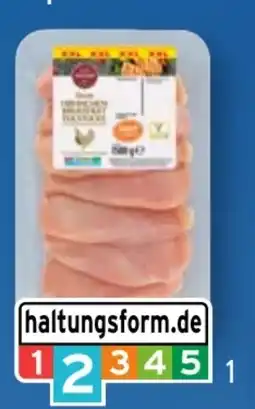 Aldi Süd Meine Metzgerei Hähnchen-Brustfilet Teilstück XXL Angebot