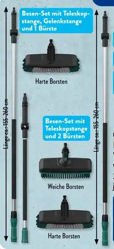 Aldi Süd Gardenline Besen-Set mit Wasseranschluss Angebot