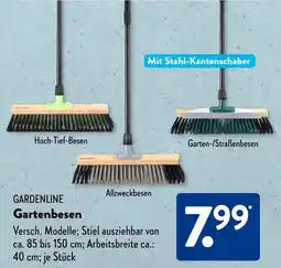 Aldi Süd GARDENLINE Gartenbesen Angebot