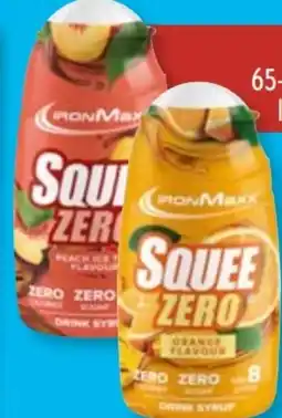 Aldi Süd IronMaxx Squee Zero Sirup Angebot