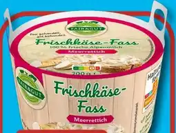 Aldi Süd Fair & Gut Frischkäse-Fass Angebot