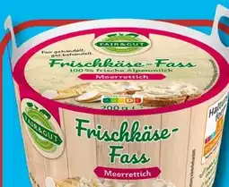 Aldi Süd Fair & Gut Frischkäse-Fass Angebot