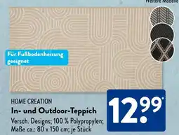Aldi Süd HOME CREATION In- und Outdoor-Teppich Angebot