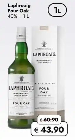 Travel Free Laphroaig Four Oak Angebot