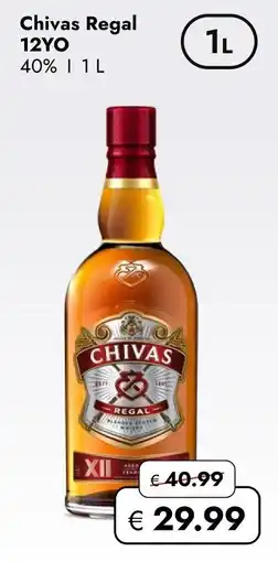 Travel Free Chivas Regal 12YO Angebot