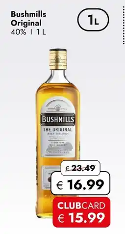 Travel Free Bushmills Original Angebot