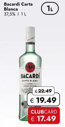 Travel Free Bacardi Carta Blanca Angebot