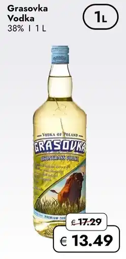 Travel Free Grasovka Vodka Angebot