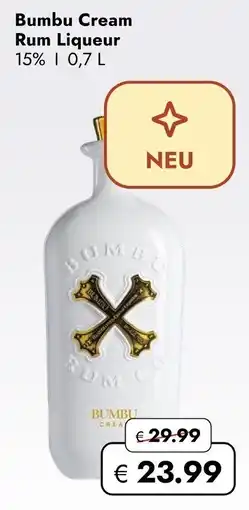 Travel Free Bumbu Cream Rum Liqueur Angebot