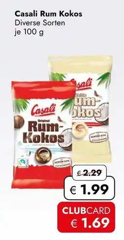 Travel Free Casali Rum Kokos Angebot