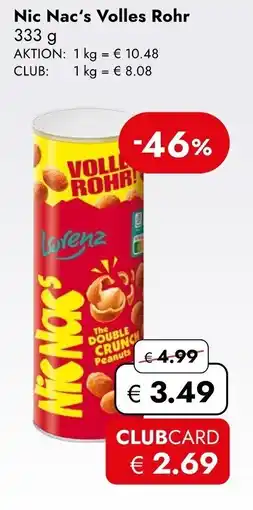 Travel Free Nic Nac's Volles Rohr Angebot