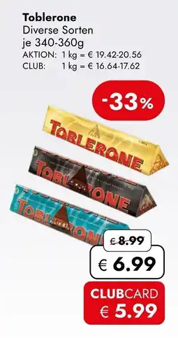 Travel Free Toblerone Angebot