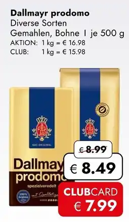 Travel Free Dallmayr prodomo Angebot