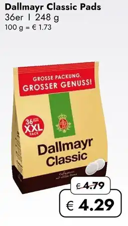 Travel Free Dallmayr Classic Pads Angebot