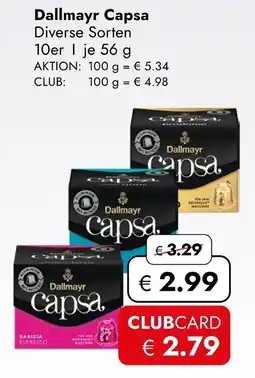 Travel Free Dallmayr Capsa Angebot