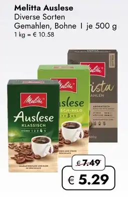 Travel Free Melitta Auslese Angebot