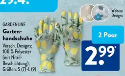 Aldi Süd GARDENLINE Gartenhandschuhe Angebot