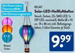 Aldi Süd BELAVI Solar-LED-Heißluftballon Angebot