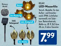 Aldi Süd BELAVI LED-Wasserlilie Angebot