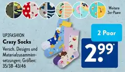 Aldi Süd UP2FASHION Crazy Socks Angebot