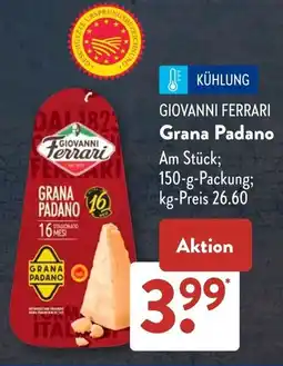 Aldi Süd GIOVANNI FERRARI Grana Padano Angebot