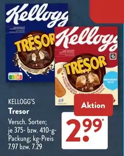 Aldi Süd KELLOGG'S Tresor Angebot