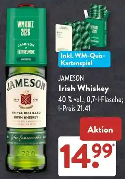 Aldi Süd JAMESON Irish Whiskey Angebot