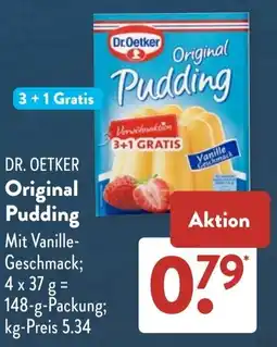 Aldi Süd DR. OETKER Original Pudding Angebot