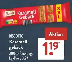 Aldi Süd Biscotto Karamellgebäck Angebot