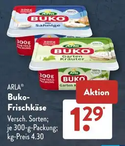 Aldi Süd ARLA Buko Frischkäse Angebot