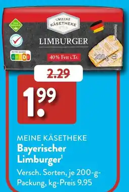 Aldi Süd MEINE KÄSETHEKE Bayerischer Limburger Angebot