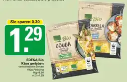 WEZ EDEKA Bio Käse gerieben Angebot