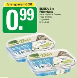 WEZ EDEKA Bio Frischkäse Angebot