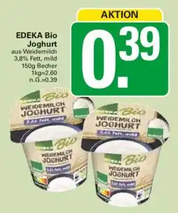 WEZ EDEKA Bio Joghurt Angebot