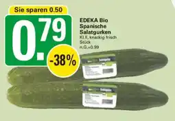 WEZ EDEKA Bio Spanische Salatgurken Angebot