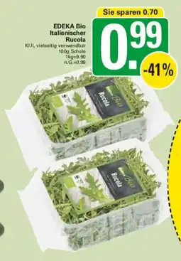 WEZ EDEKA Bio Italienischer Rucola Angebot