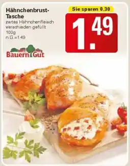WEZ Bauern Gut Hähnchenbrust- Tasche Angebot