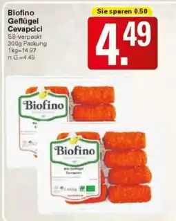 WEZ Biofino Geflügel Cevapcici Angebot