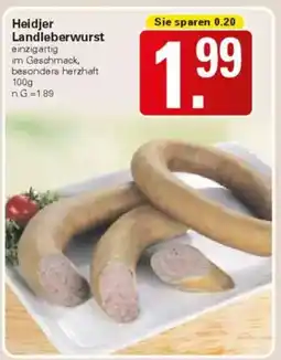 WEZ Heidjer Landleberwurst Angebot