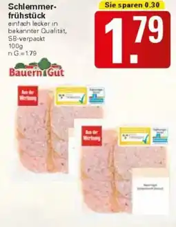 WEZ Bauern Gut Schlemmerfrühstück Angebot