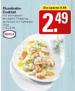 WEZ BEECK Flusskrebs- Cocktail Angebot
