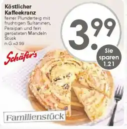 WEZ Schäfer's Köstlicher Kaffeekranz Angebot