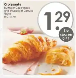 WEZ Croissants Angebot
