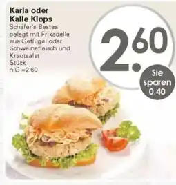 WEZ Karla oder Kalle Klops Angebot