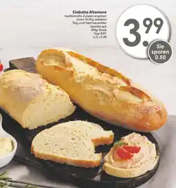 WEZ Ciabatta Altamura Angebot