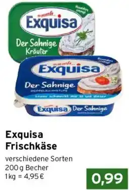 CAP Markt Exquisa Frischkäse Angebot