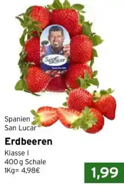 CAP Markt San Lucar Erdbeeren Angebot