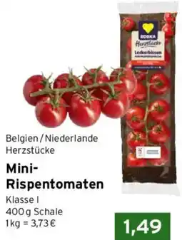 CAP Markt Edeka Herzstücke Mini Rispentomaten Angebot