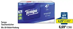 METRO Tempo Taschentücher Angebot